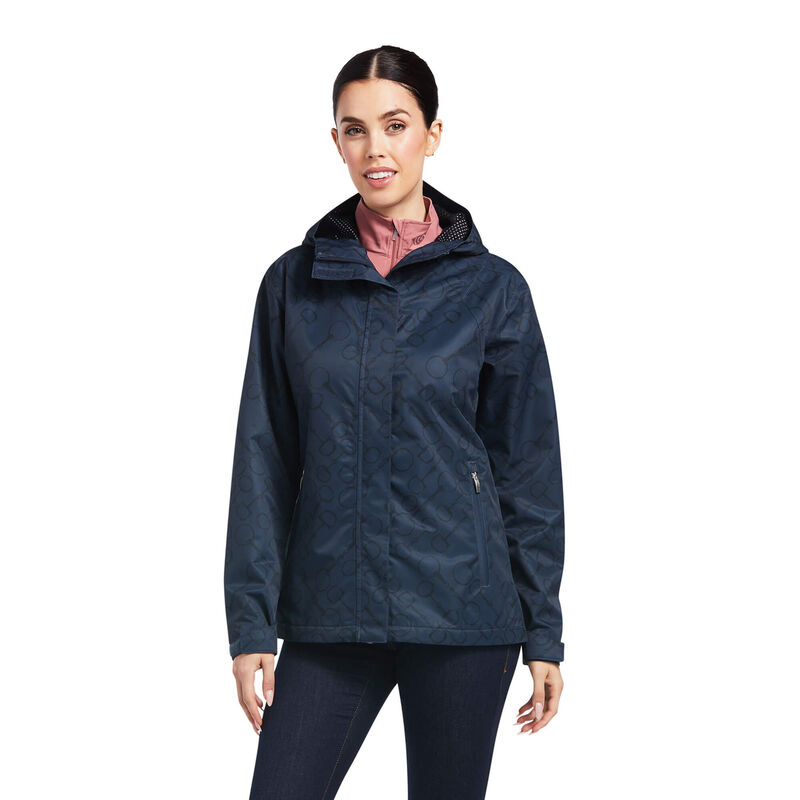 Chaqueta Ariat Spectator Waterproof Azul Marino Mujer - Chile 509-QUMRNS